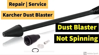 How to repair Karcher Dirt Blaster Disassemble Karcher dirt blaster DB 145 lance not spinning