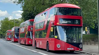 FRV. Abellio London Route 3. Victoria Bus Station - Crystal Palace. New Routemaster LT786 (LTZ 1786)
