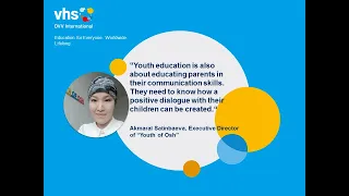 Video Podcast w/Akmaral Satinbaeva: Implications of Corona crisis for youth education in Kyrgyzstan