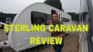 Sterling Caravan setup and review. How to set up a sterling Caravan.