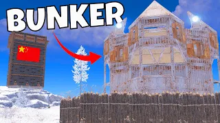 I built an Unraidable Snow Fortress in Rust