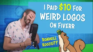 I Paid $10 for WEIRD Website Logos on Fiverr | LOOK AT THESE LOL