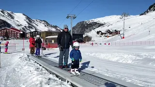 2 year old skiing - Basic Skills 1