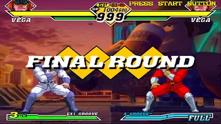 Capcom Vs Snk 2 - M.Bison [TAS] Perfect Gameplay