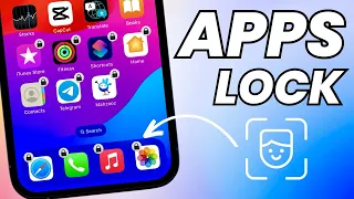 Apps Lock on iPhone iOS 17 || How to Lock Apps on iPhone and iPad | Apps Lock After iOS 17 Update