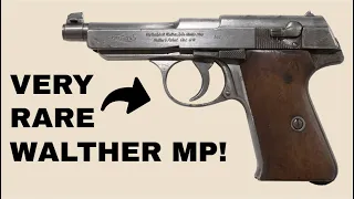 Exceedingly Rare Walther MP Pistol | Legacy Visits Morphy Auction!