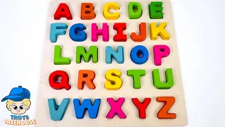Best Learning ABC Puzzle | Preschool Toddler Learning Toy Video