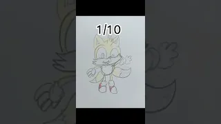 Rating my sonic drawing 🤩 1-10 | sonic movie character | part 2/5