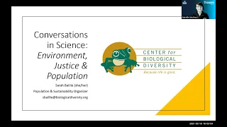 Conversations in Science: Environment, Justice, and Population