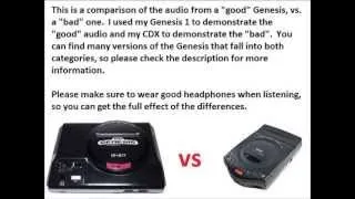 Genesis Audio Compare