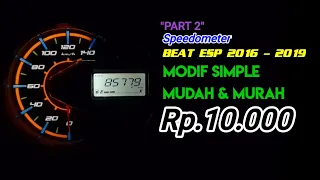 Modif Speedometer beat Esp Simple PART2.!!!