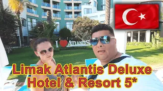 Первым рейсом в ТУРЦИЮ!!! Limak Atlantis De Luxe Hotel & Resort 5*!!! Обзор часть 1