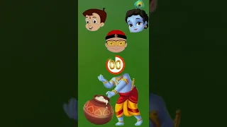 Little Krishna Cartoon Wrong Head Puzzle Game | #short #viral #youtubeshorts #tranding