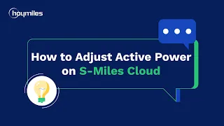 How to Adjust Active Power for DTU-Lite/S and DTU-Wlite/S on S-Miles Cloud