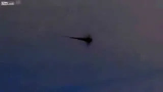 UFO hit meteor in Chelyabinsk before crushing!?