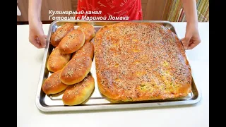 ПИРОГ И ПИРОЖКИ С РЫБОЙ.ВКУСНОЕ ТЕСТО,ВКУСНАЯ НАЧИНКА.