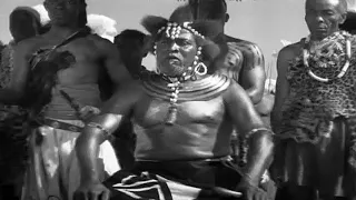 Jomo Kenyatta in a 1935 Movie_Sanders Of The River Jomo Kenyatta Scenes