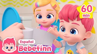 ¡Puedo ir al Baño Solo!🚽💩 | Adiós Pañales | Maratón de las Canciones Infantiles de Bebefinn