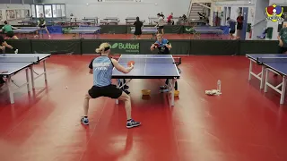 Félix Lebrun vs Romain Ruiz |  Best of match d'entrainement | Tennis de table 🏓