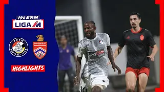 PDRM FC 2-2 Kuala Lumpur City FC | Highlights Pra Musim 2024-2025