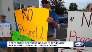 NH Board of Education tables application for PragerU financial literacy course