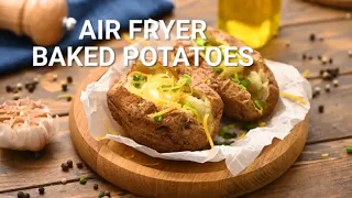 How to Make Air Fryer Baked Potatoes!