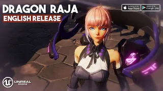 Dragon Raja English Release Gameplay Mobile MMORPG UE4 Ultra