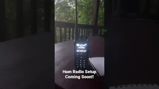 Ham Radio in the woods!