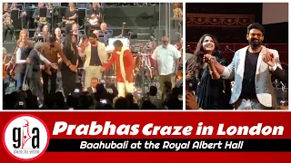 #Baahubali mania in London | Royal reunion of Prabhas Anushka and Rana is sending fans into frenzy