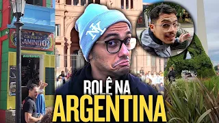 DESCOBRIMOS A VERDADE SOBRE A VIDA NA ARGENTINA EM SEMANA DE CORINTHIANS | ROLÊ EM BUENOS AIRES