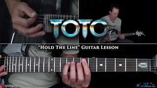 Toto - Hold The Line Guitar Lesson