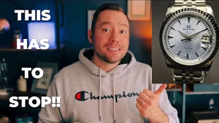 This HAS To STOP!  Modding Watches Is Going Too Far