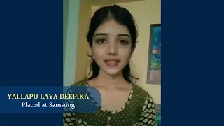 Placed @Samsung , Deepika shares her journey with @mavensilicon9563 | Best VLSI Training Company
