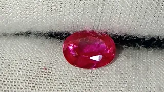 RUBY MYANMAR. Red Fancy Color Corundum.