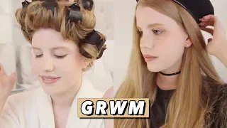 GRWM • Makeup, Hair & Outfit