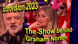 The Teya & Salena Show behind Graham Norton's back Eurovision 2023 Who the Hell is Edgar?