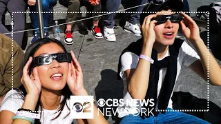 Total solar eclipse over New York - Full coverage