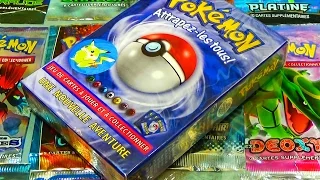 Ouverture DU TOUT PREMIER DECK POKEMON ! RETOUR EN ENFANCE EN 1999