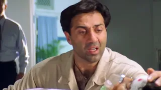 मुझे देखेगा तो ठीक हो जायेगा | Champion (2000) (HD)  Part 6 | Sunny Deol, Manisha Koirala, Rahul Dev