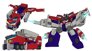 Transformers: Cybertron - Galaxy Force Optimus Prime