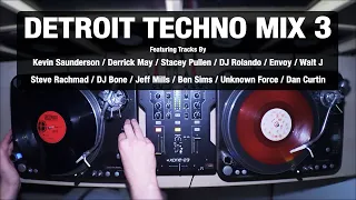 Detroit Techno Mix 3 | With Tracklist | Vinyl Mix