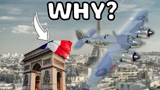 Why did A Lone Beaufighter Drop A French Flag On Paris in WW2? - Operation Squabble, 1942