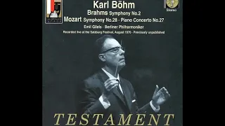 Karl Böhm  Berlin Philharmonie (August 15, 1970)