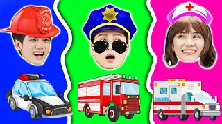 Vehicle Puzzle! 🫣Rescue Team | Mega Compilation | DoliBoo Kids Song & Educational Videos