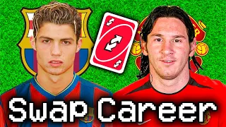 I Swapped Ronaldo And Messi's Careers...