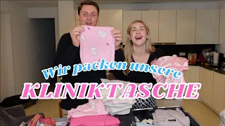 Wir packen unsere KLINIKTASCHE für das Krankenhaus 👶🏻🏥  | diewalsers