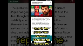 Pique Sues 'Crazy' Shakira (11/03)