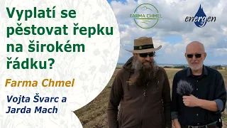Řepka na širokem řádku |  Farma Chmel | Střední Čechy | Vojta Švarc a Jarda Mach 🌾
