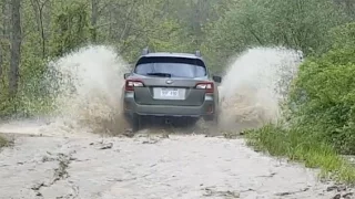 SUBARU OUTBACK OFF ROAD (MUDDING ON ELECTION DAY)