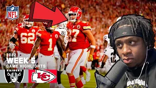 {GabosReacts} Chiefs Vs Raiders | 2022 Week 5 NFL Highlights